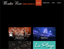 Tablet Screenshot of moulin-rose.com
